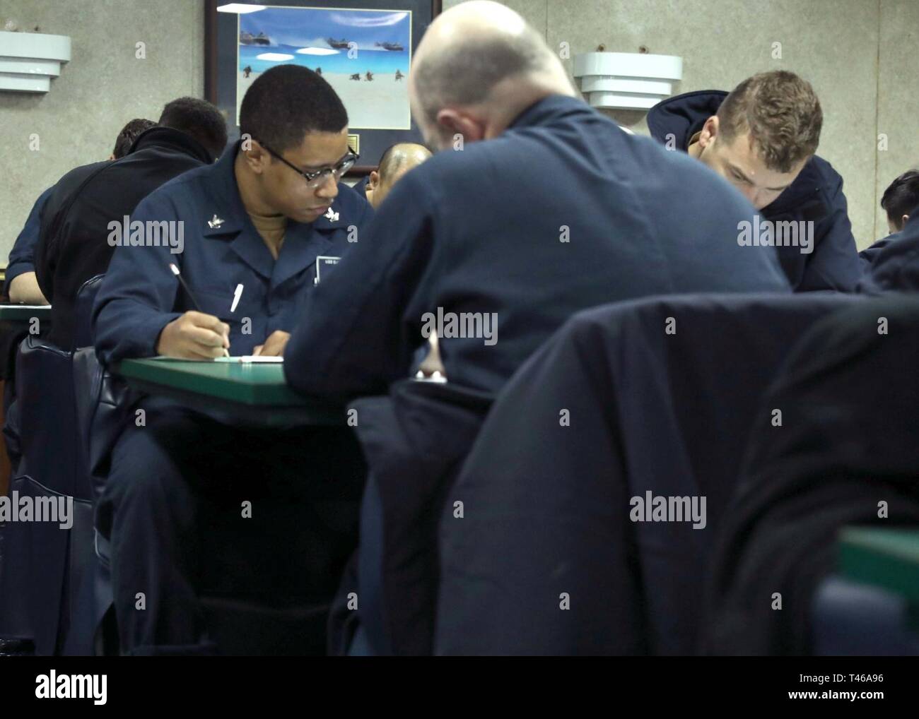 Ocean Mar 7 2019 Second Class Petty Officers Take The First Class