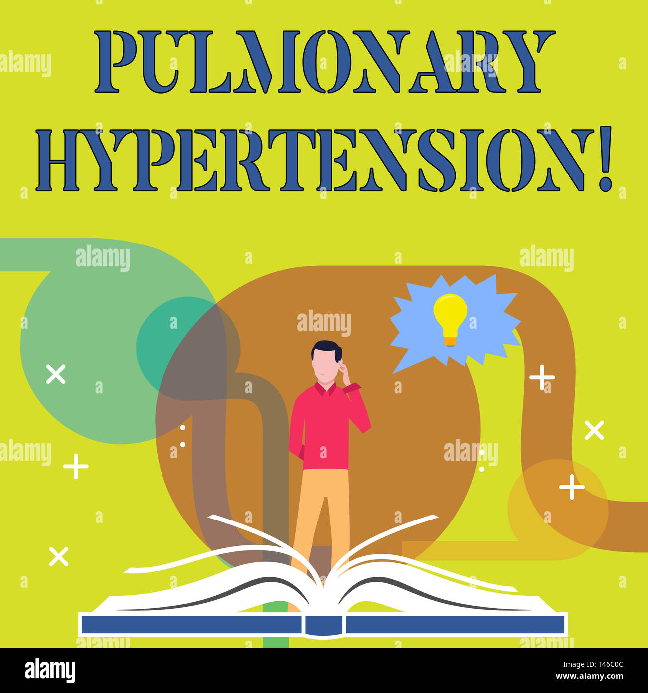 Conceptual hand writing showing Pulmonary Hypertension. Concept meaning