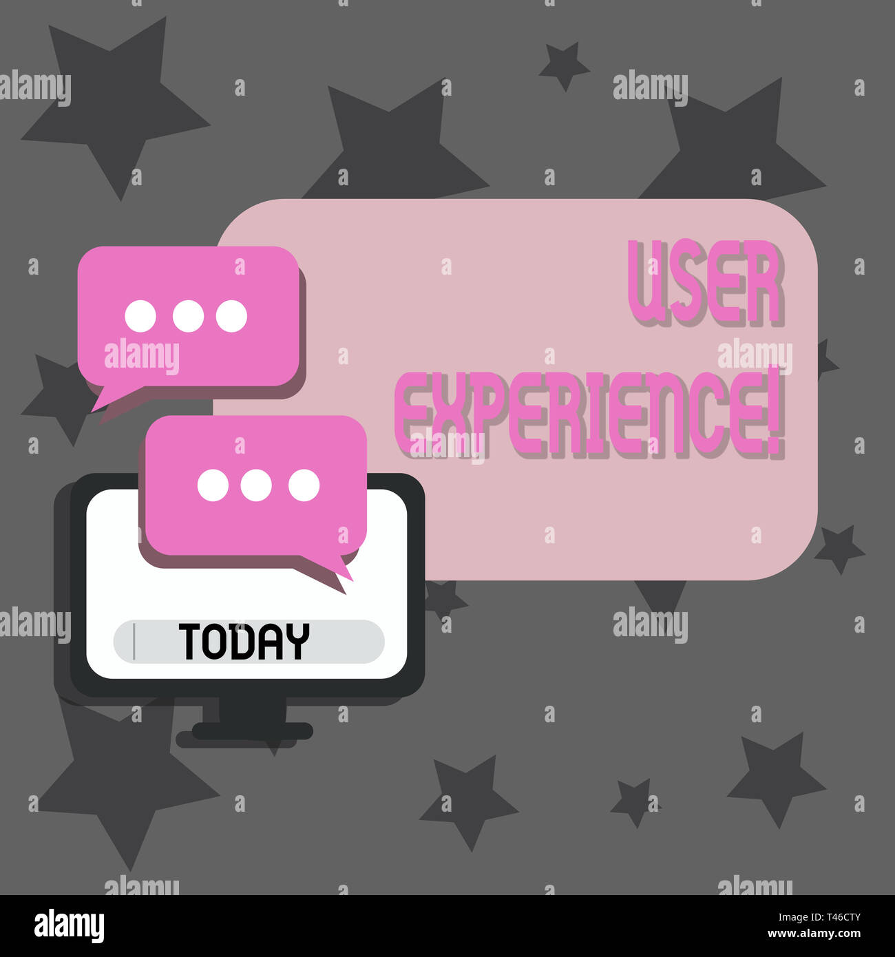 User Experience Note Writing note showing User Experience. Business concept for ...