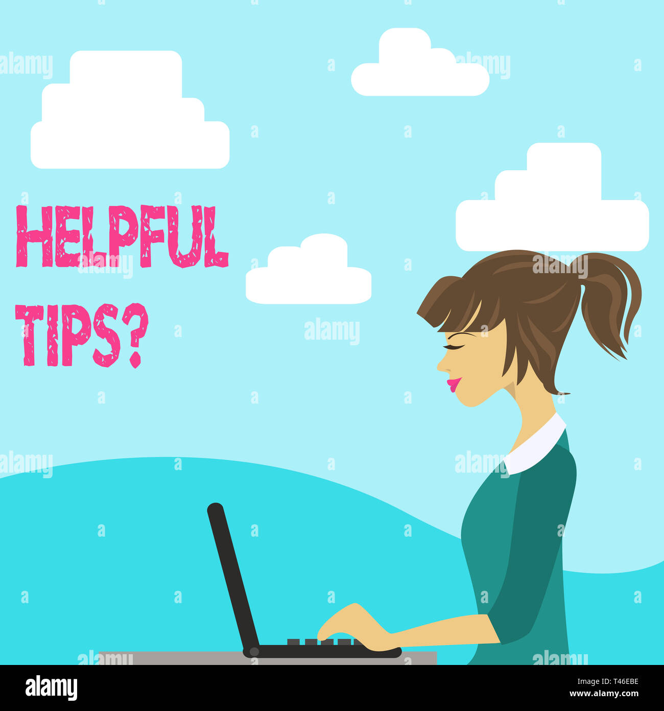 Helpful Images Examples Handwriting text Helpful Tips Question. Conceptual photo secret ...