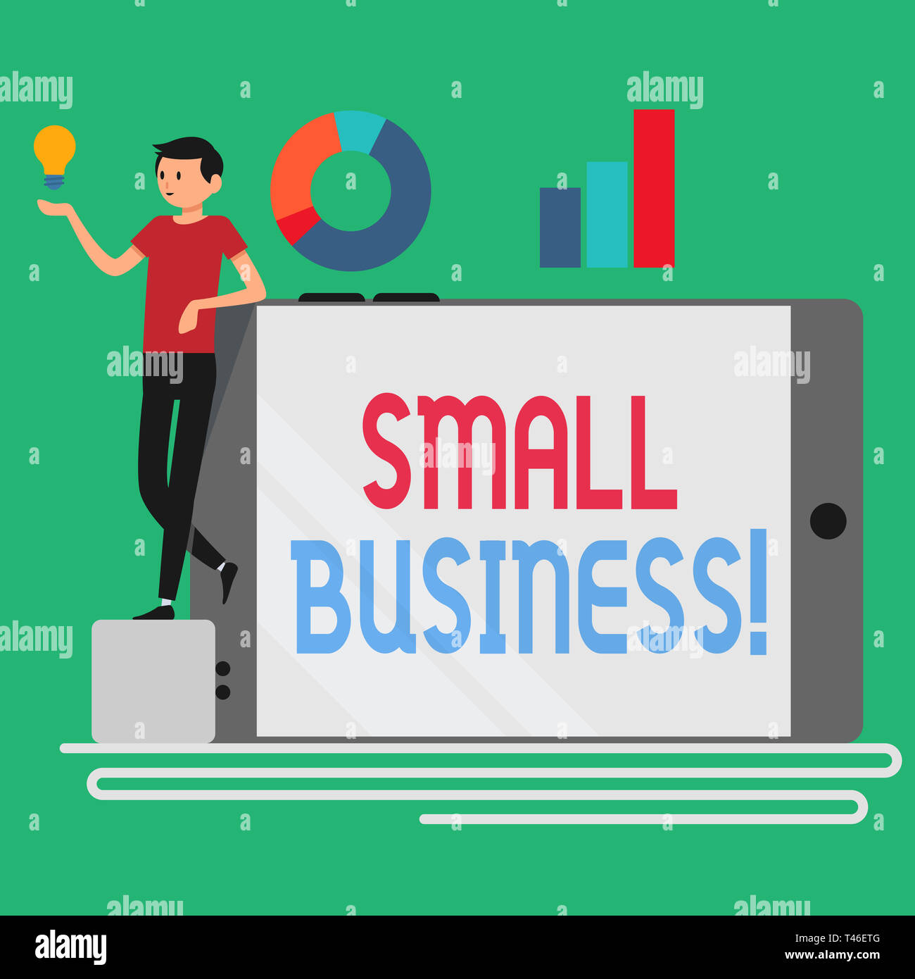Text sign showing Small Business. Business photo showcasing ...