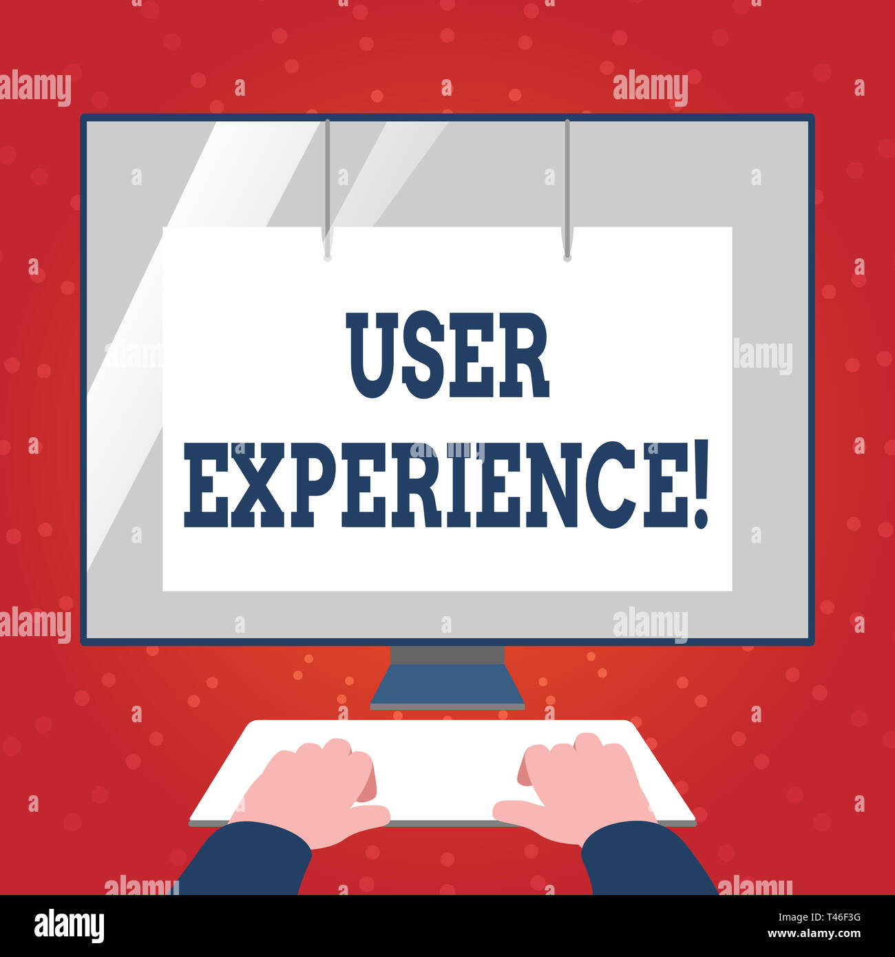 User Experience Note Writing note showing User Experience. Business concept for ...
