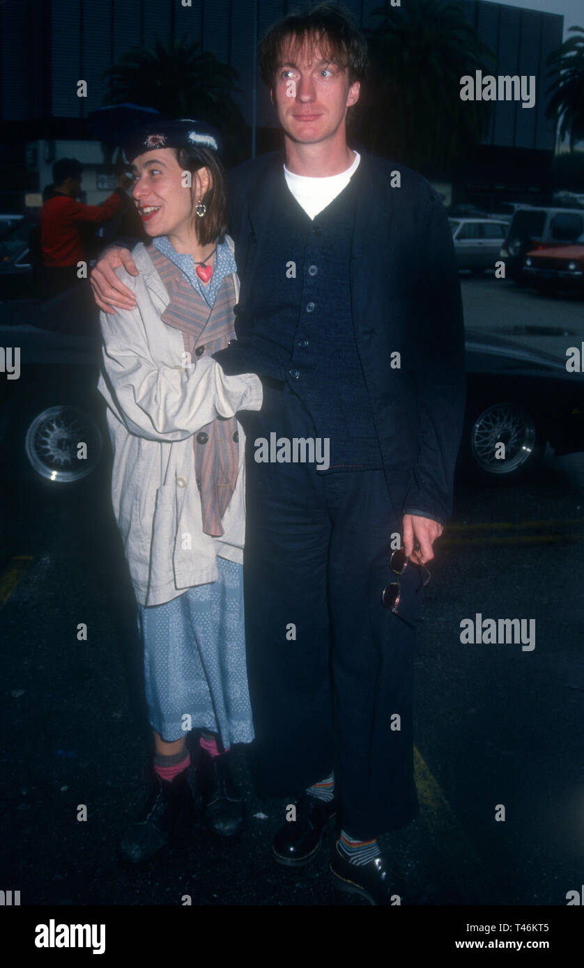 Hollywood, California, USA 19th March 1994 Actor  David Thewlis and wife Sara Sugarman attend the Ninth Annual IFP/West Independent Spirit Awards on March 19, 1994 at the Hollywood Palladium in Hollywood, California, USA. Photo by Barry King;/Alamy Stock Photo Stock Photo