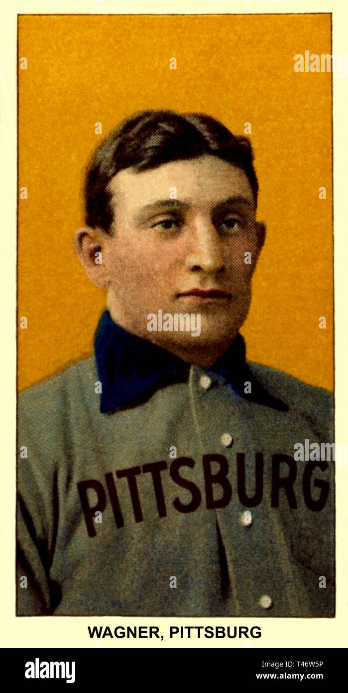 The honus wagner baseball card hi-res stock photography and images