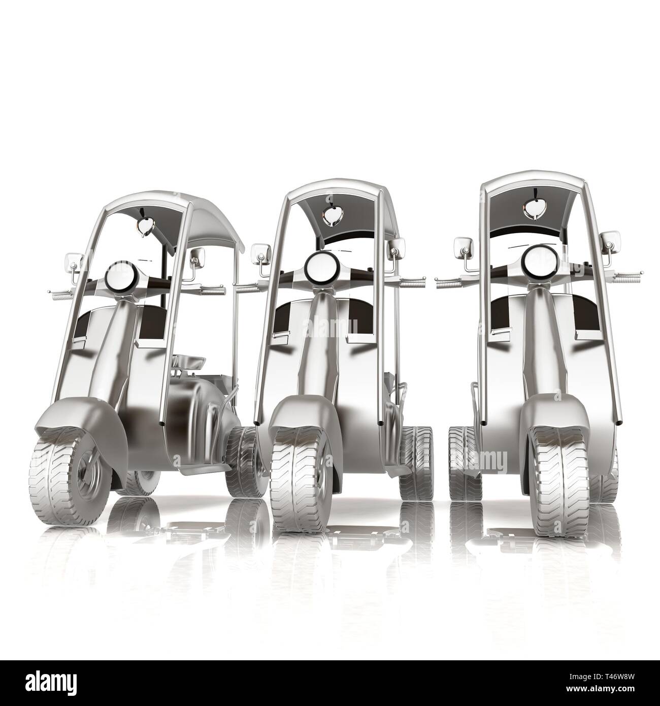 Electric scooter scooters cart hi-res stock photography and images - Alamy