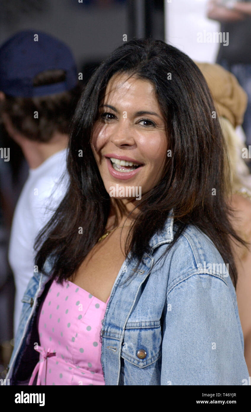 LOS ANGELES, CA. April 10, 2003: Actress MARIA CONCHITA ALONSO at the Los Angeles premiere of  Malibu's Most Wanted. Stock Photo