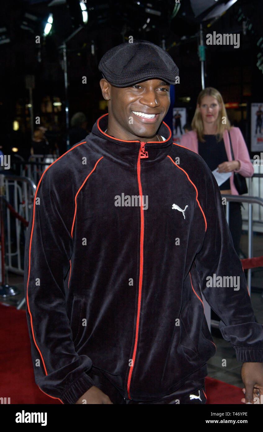 LOS ANGELES, CA. April 10, 2003: Actor TAYE DIGGS at the Los Angeles premiere of  his new movie Malibu's Most Wanted. Stock Photo