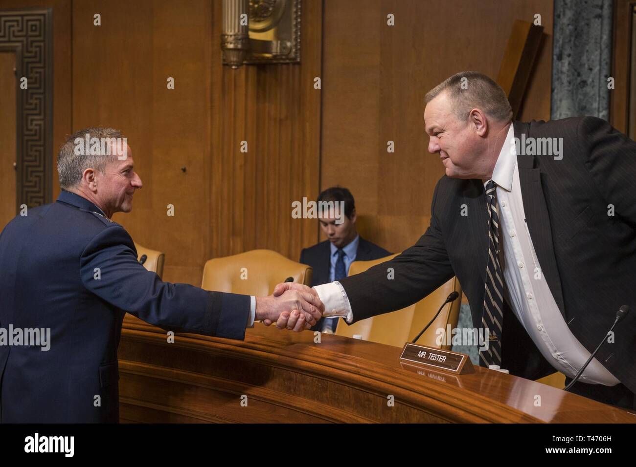 Sen jon tester hires stock photography and images Alamy