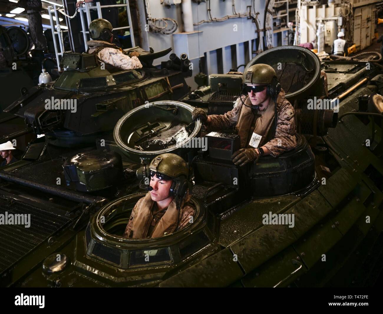 PACIFIC OCEAN (March 15, 2019) U.S. Marine Corps Pfc. Landon Gable ...