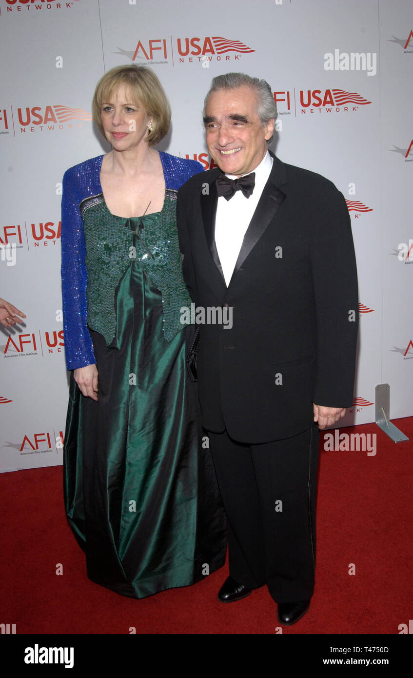 Martin Scorsese And Wife