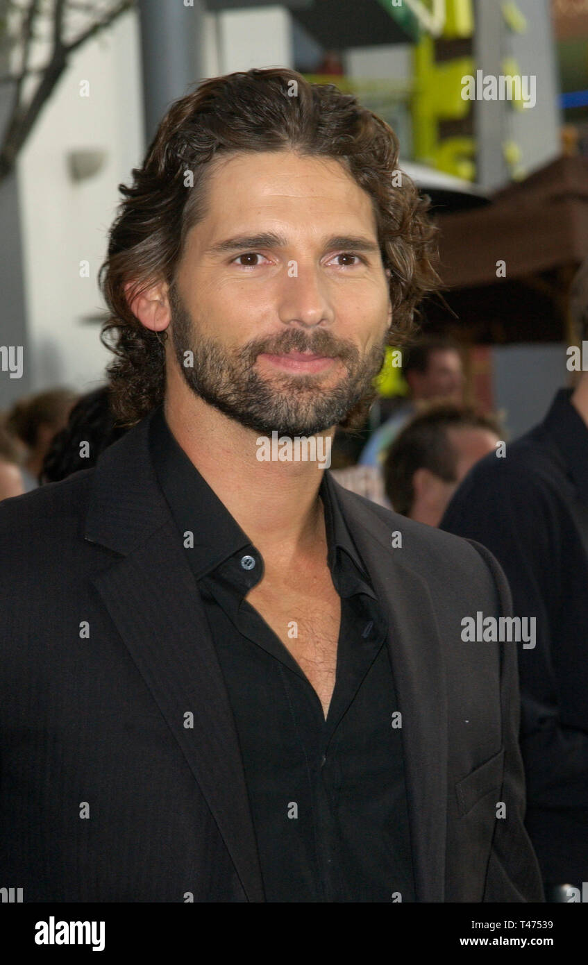 LOS ANGELES, CA. June 17, 2003: Actor ERIC BANA & date at world premiere of his new movie The Hulk at Universal Studios Hollywood. Stock Photo
