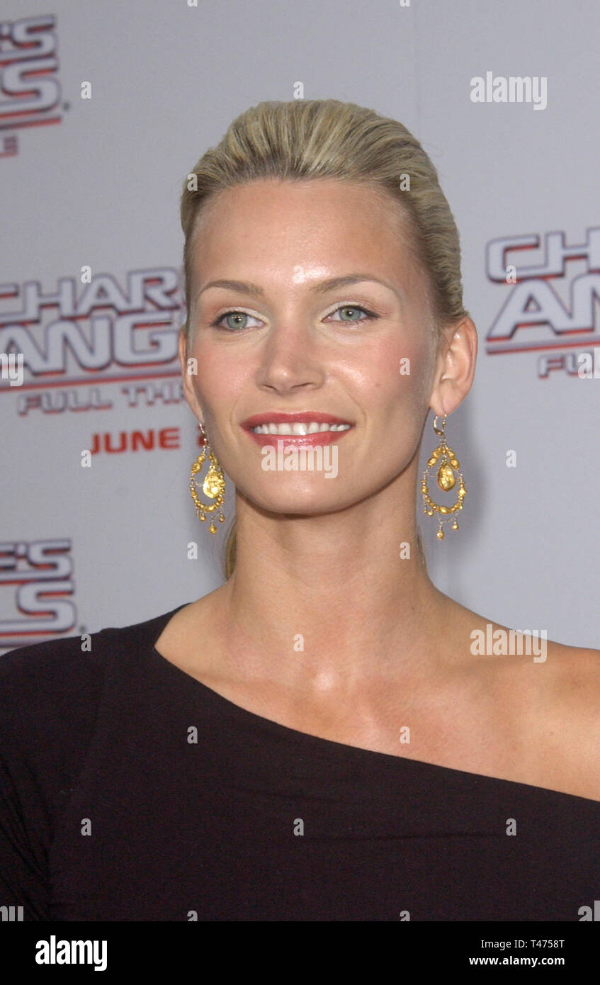 LOS ANGELES, CA. June 18, 2003: Actress NATASHA HENSTRIDGE at the Hollywood premiere of Charlie's Angels: Full Throttle. Stock Photo