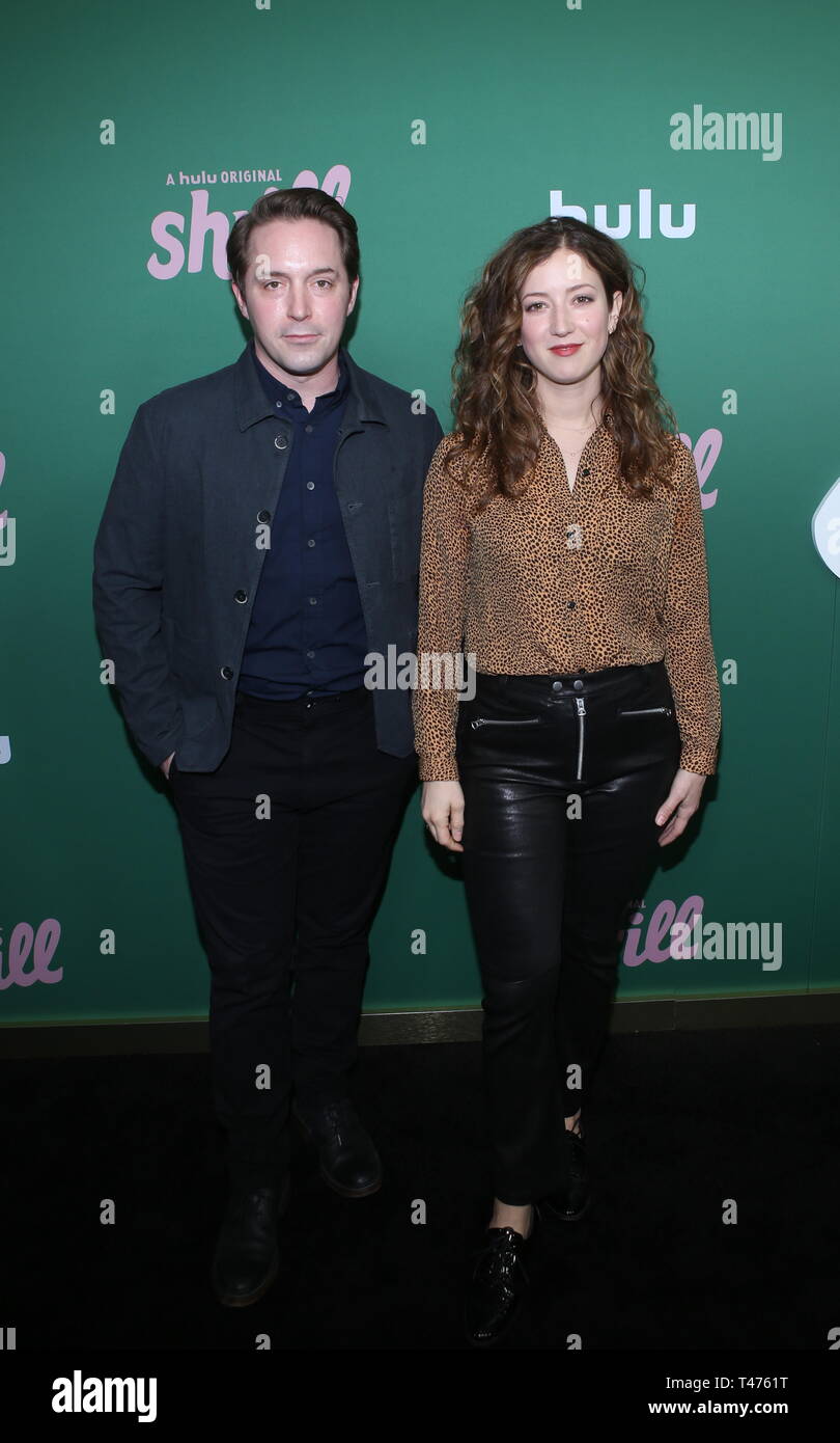 Hulu's 'Shrill' New York Premiere - Arrivals  Featuring: Beck Bennett, Jessy Hodges ( Where: New York, United States When: 13 Mar 2019 Credit: Derrick Salters/WENN.com Stock Photo
