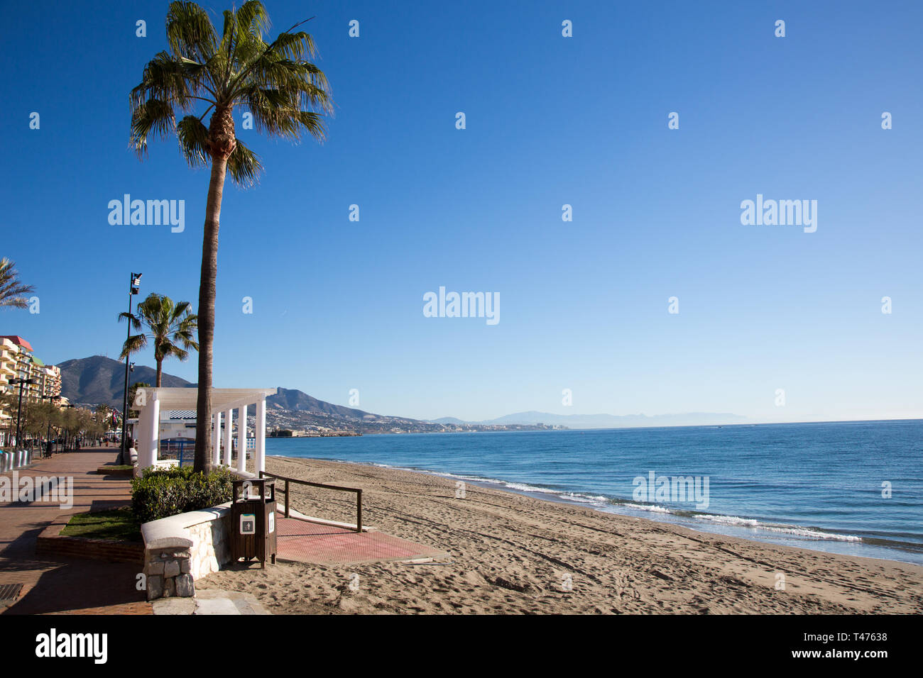 The Public Beach And Promenade Fuengirola Costa Del Sol Spain Stock the-public-beach-and-promenade-fuengirola-costa-del-sol-spain-stock