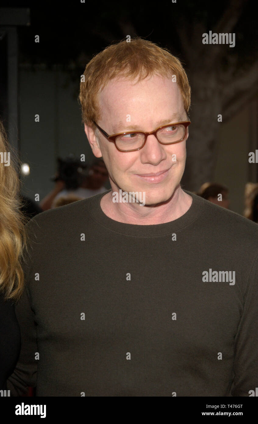 LOS ANGELES, CA. July 22, 2003: Actor DANNY ELFMAN at the world premiere, in Los Angeles, of Seabiscuit. Stock Photo