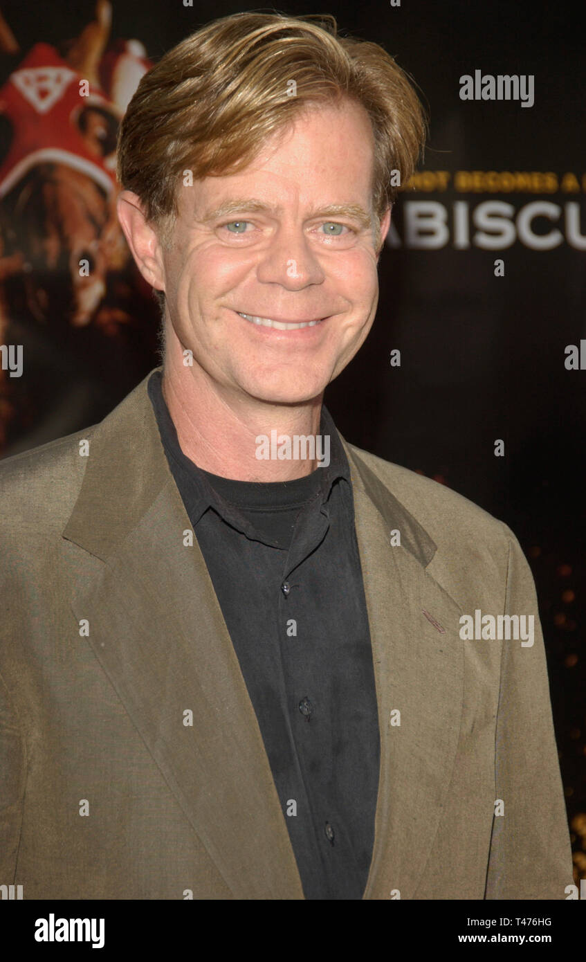 LOS ANGELES, CA. July 22, 2003: Actor WILLIAM H. MACY at the world premiere, in Los Angeles, of his new movie Seabiscuit. Stock Photo