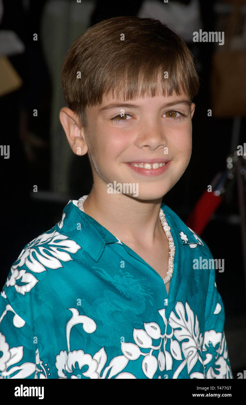 Los Angeles Ca August 04 2003 Actor Alexander Gould At The Hollywood Premiere Of Freaky Friday Stock Photo Alamy