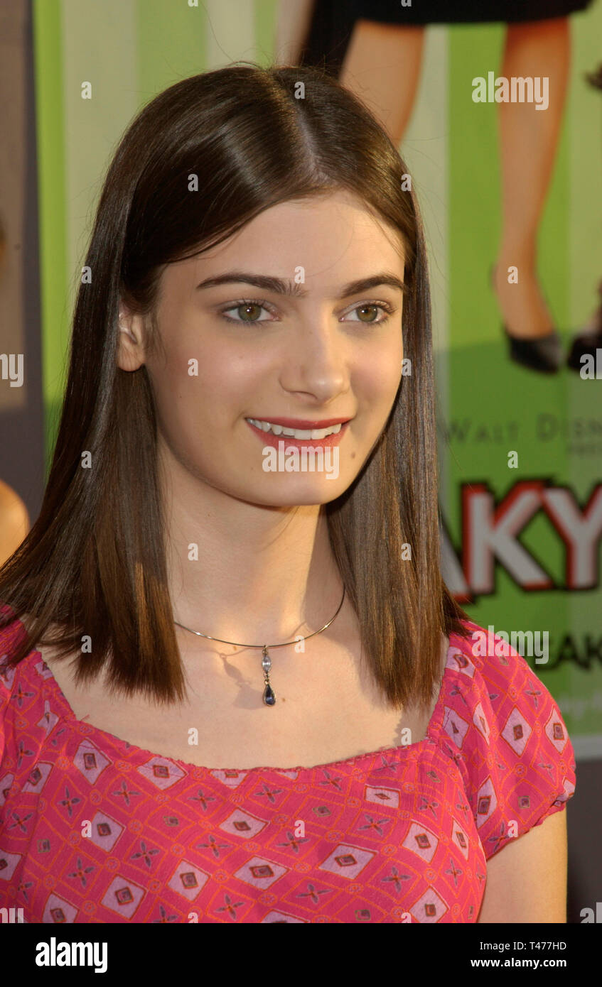 LOS ANGELES, CA. August 04, 2003 Actress HALEY HUDSON at the Hollywood