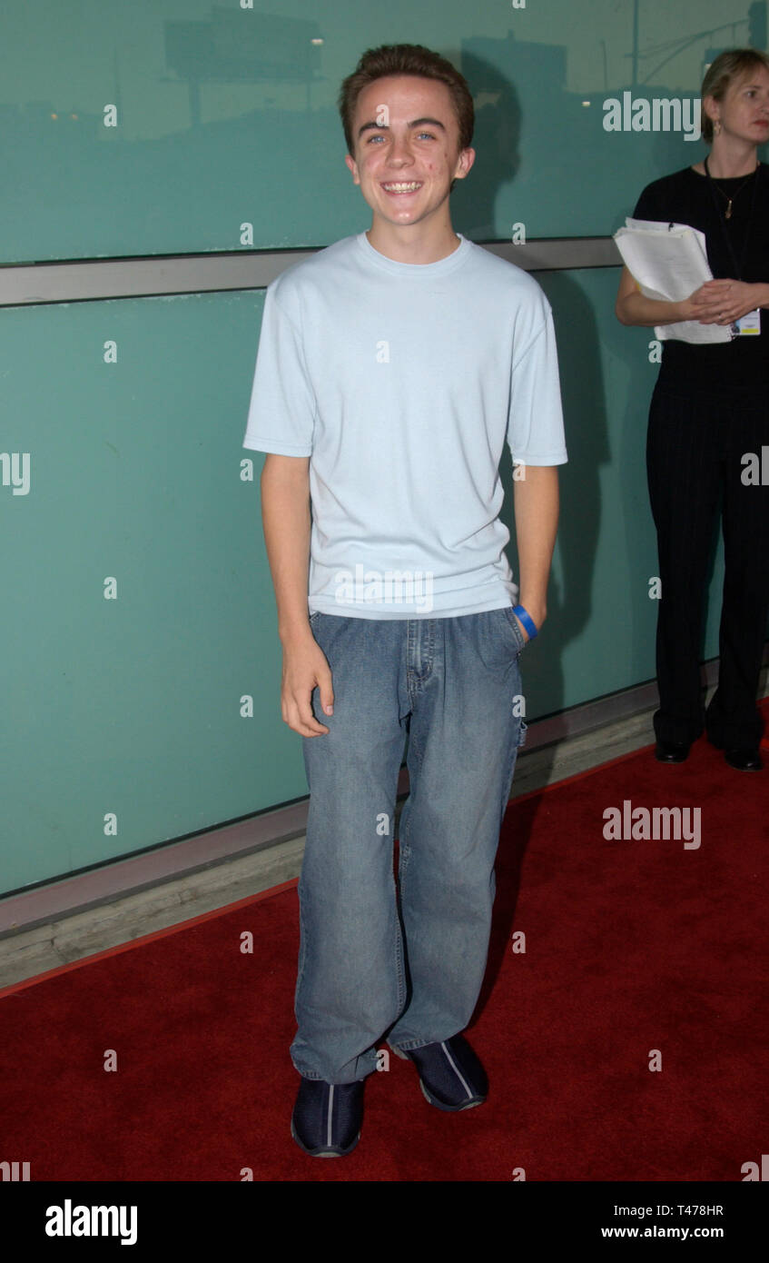 LOS ANGELES, CA. September 03, 2003: Actor FRANKIE MUNIZ at the world ...