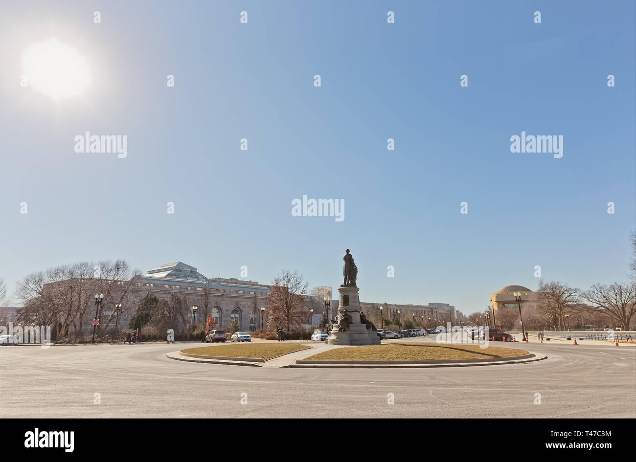 Garfield Circle Washington DC Stock Photo Alamy