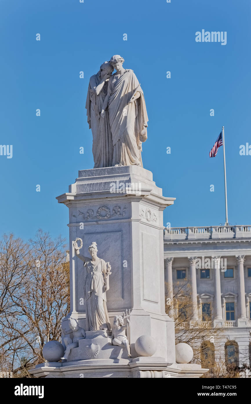 Peace and Civil War Sailors monument Washington DC Stock Photo Alamy