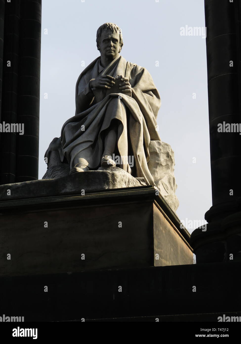 Scotland: Scott Monument Edinburgh Stock Photo