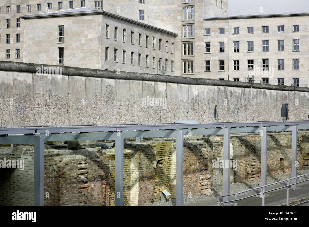 The Topography Of Terror Berlin Wall And Detlev Rohwedder Haus