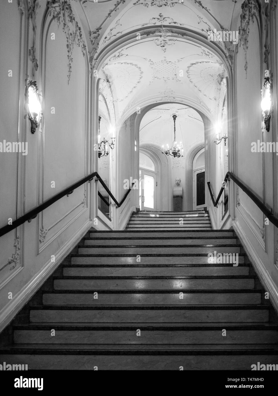 Vienna, Austria, 24 February 2019. Interior detail of Volkstheater Stock  Photo - Alamy
