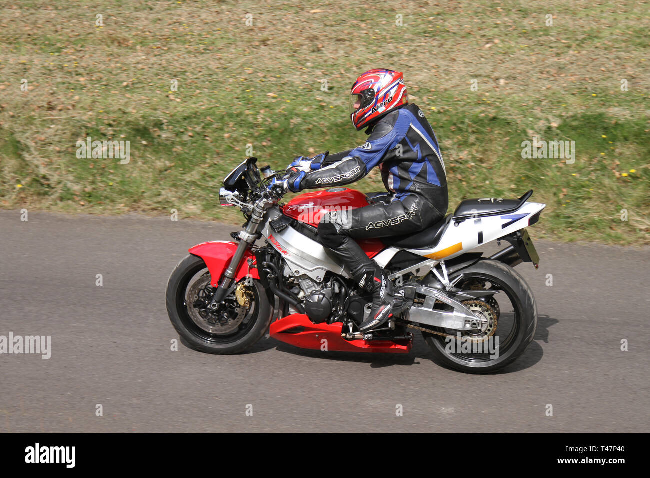 Chorley, Lancashire, UK. April, 2019. Hoghton Tower 43rd Motorcycle