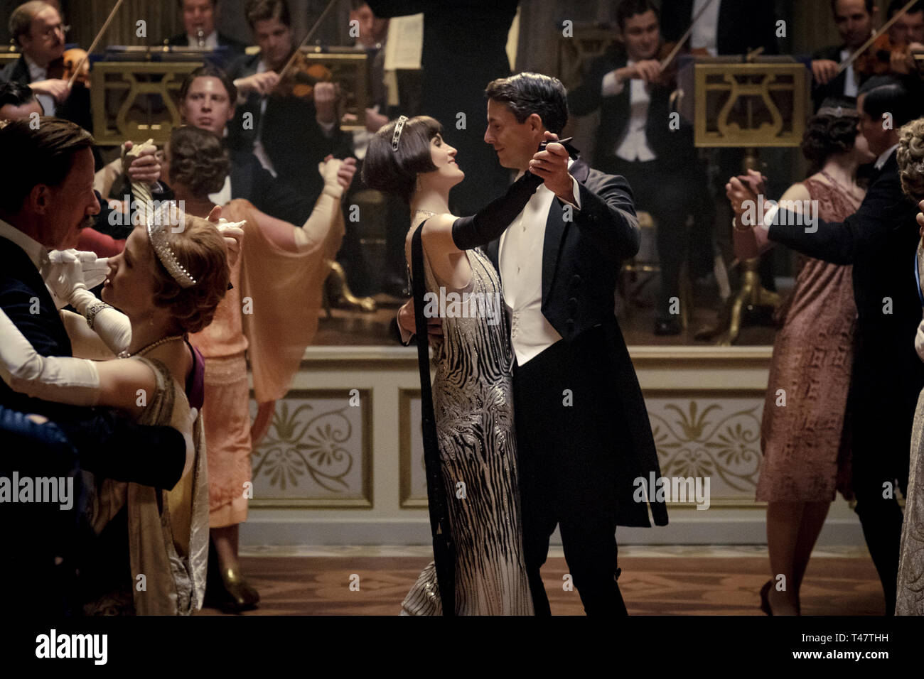 Michelle Dockery stars as Mary Crawley and Matthew Goode as Henry Talbot in DOWNTON ABBEY, a