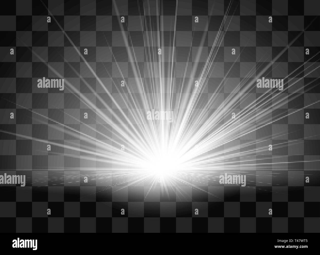 Lens flare vector vectors Black and White Stock Photos & Images - Alamy