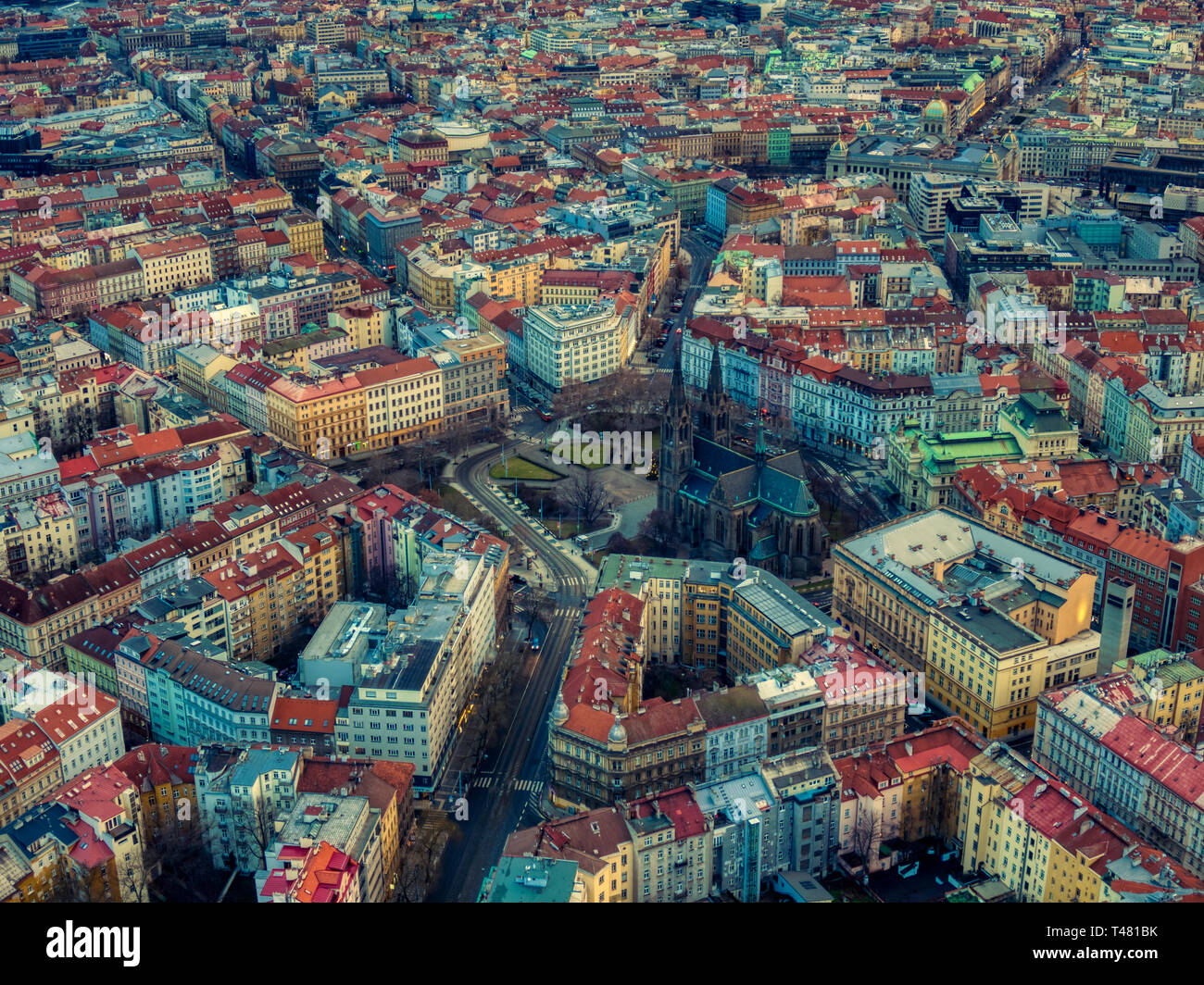 Peace Square Namesti miru the peace square hi-res stock photography and images - Alamy