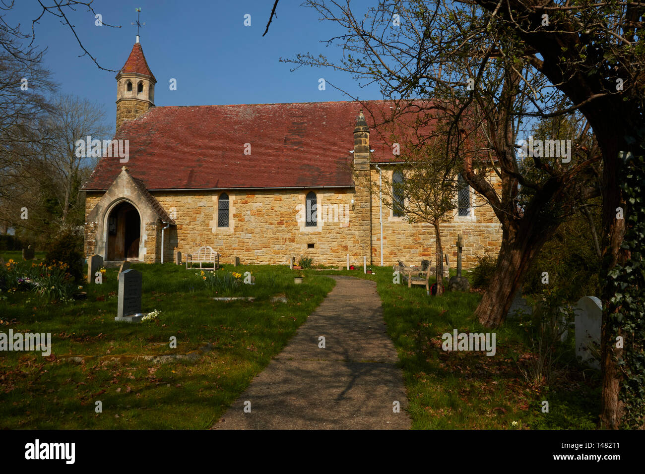 All Saints Church of England, Blackham, East Sussex, England, United ...