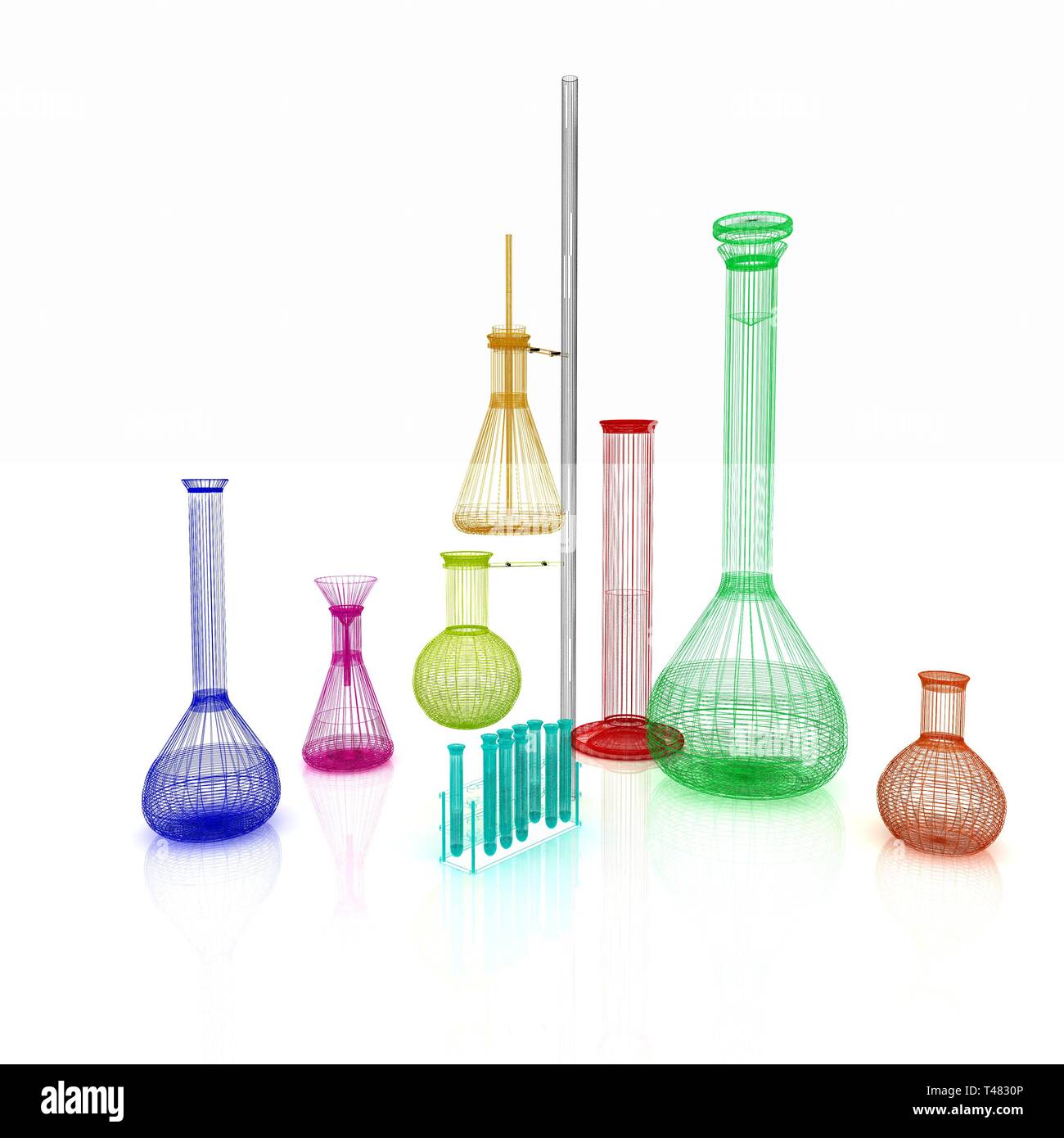 Beakers measuring science liquids beakers laboratory hi-res stock ...