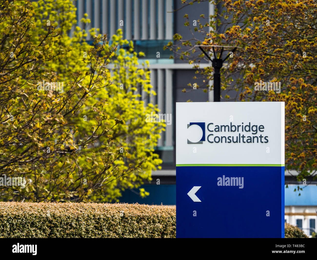 Cambridge Consultants Offices on Cambridge Science Park Stock Photo