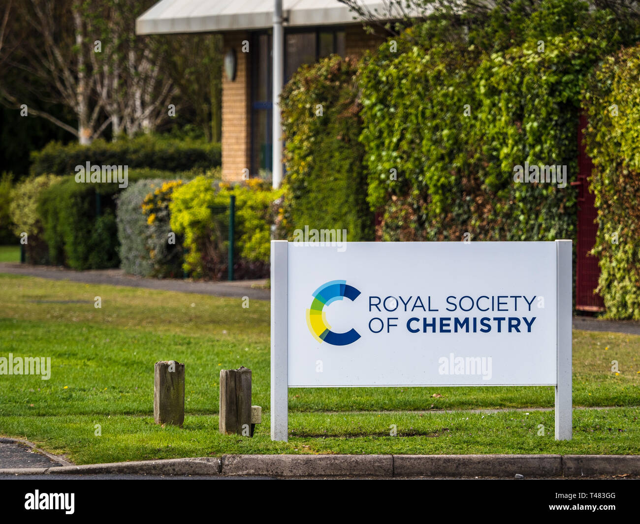 Royal Society of Chemistry RSC at Thomas Graham House in the Cambridge Science Park Cambridge UK Stock Photo