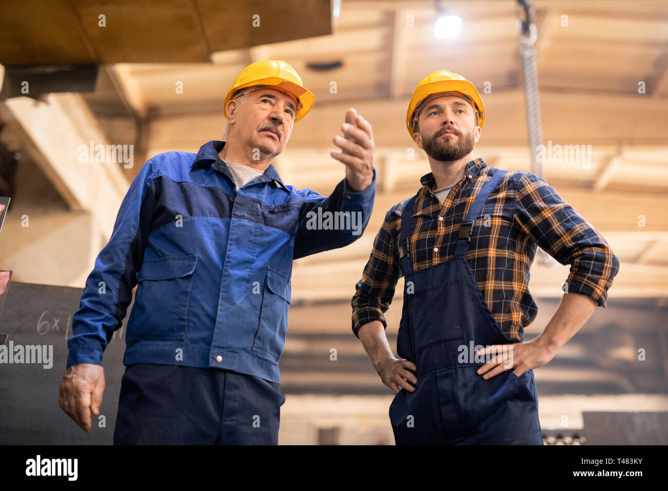 Machine-builders Stock Photo