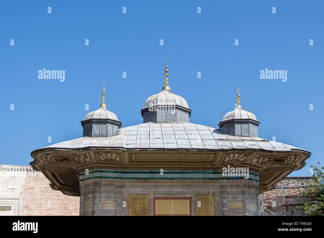 Outer view of dome in Ottoman architecture in, Istanbul, Turkey Stock Photo Alamy