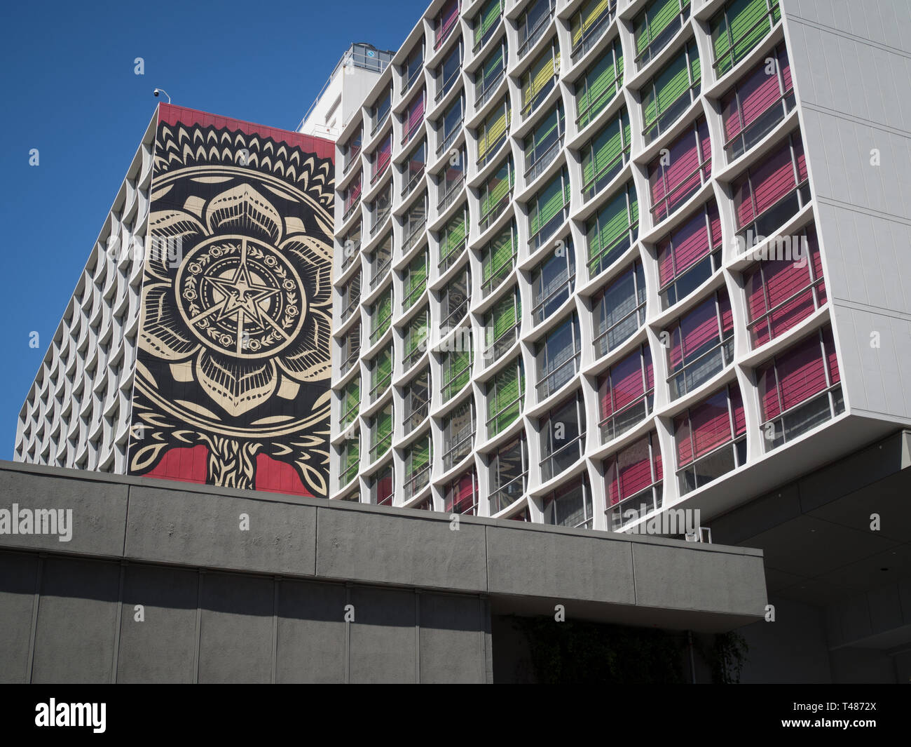 The LINE Hotel in Los Angeles Stock Photo - Alamy