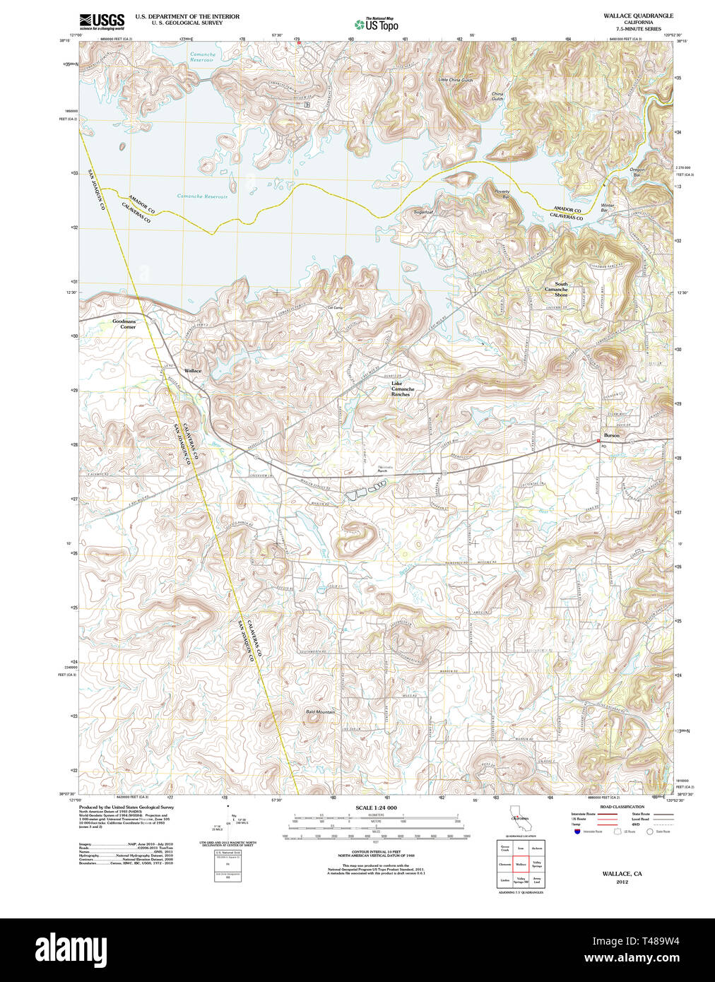 Map of wallace Cut Out Stock Images & Pictures Alamy