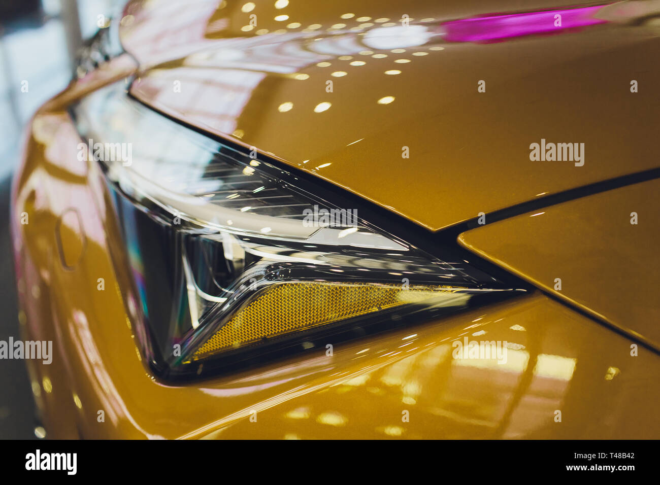 Yellow Car Stock Photos & Yellow Car Stock Images Alamy