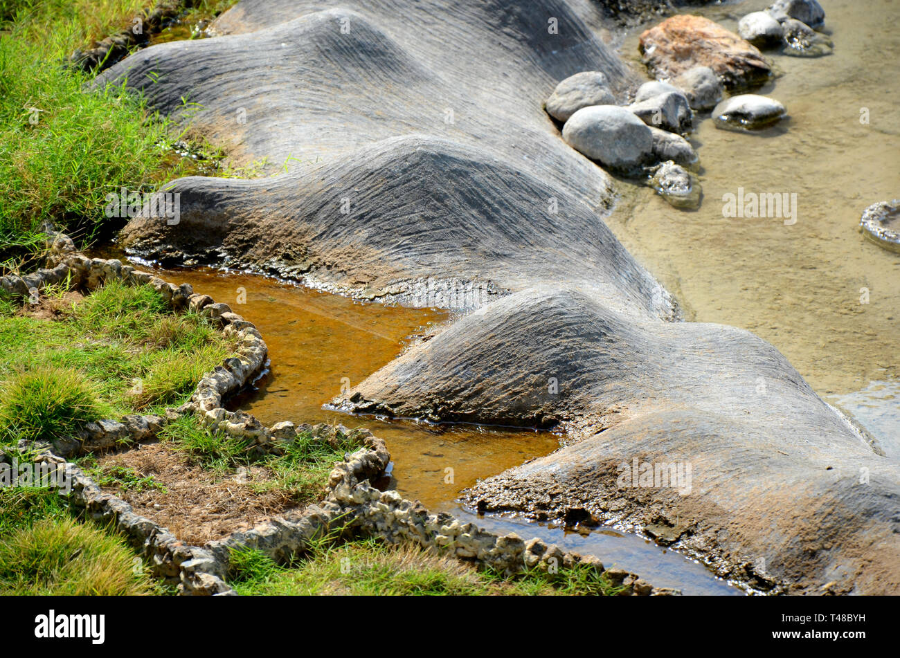 Muscat Oman Landscape rocks Stock Photo