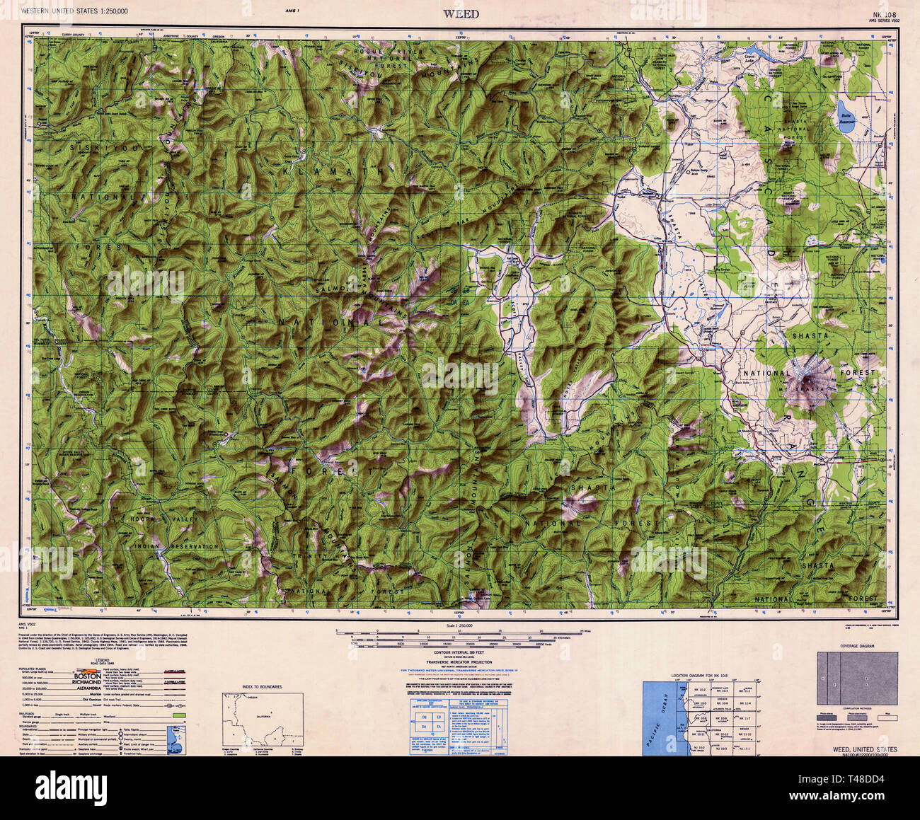 Map of weed california hires stock photography and images Alamy