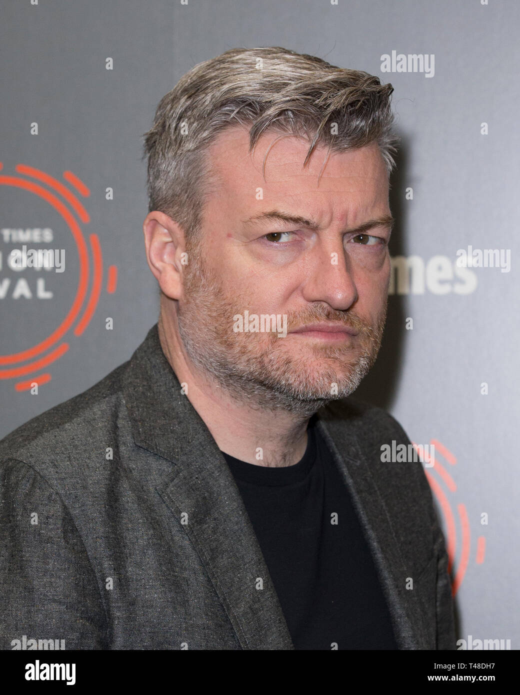 Charlie Brooker attending a photocall for the 'Blackmirror and the
