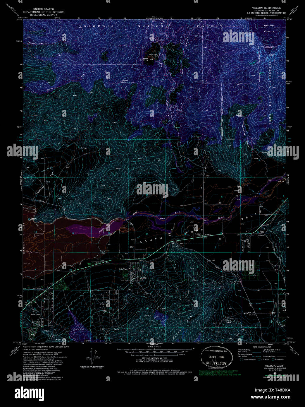 Map of weldon hires stock photography and images Alamy