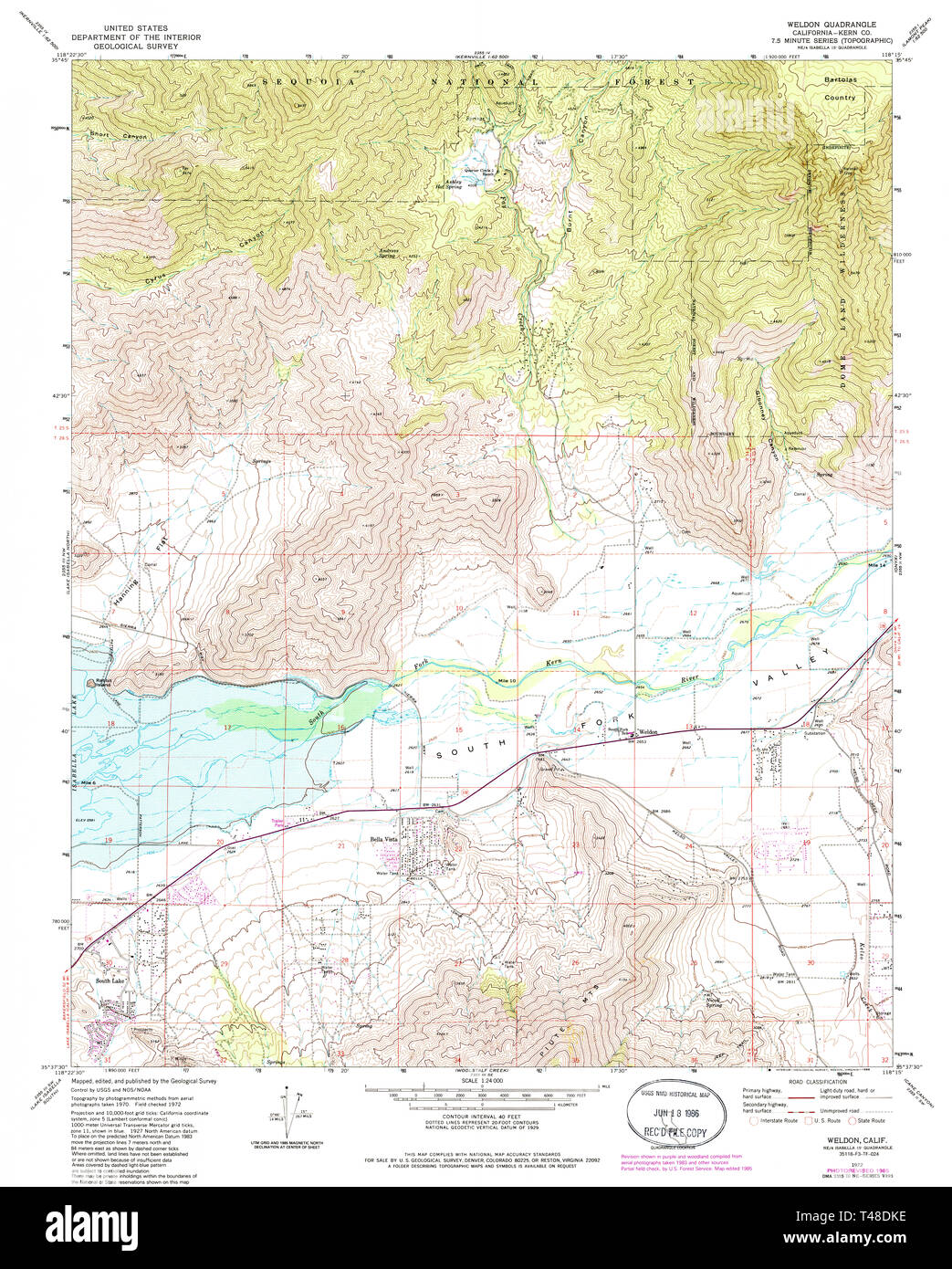 Map of weldon hires stock photography and images Alamy