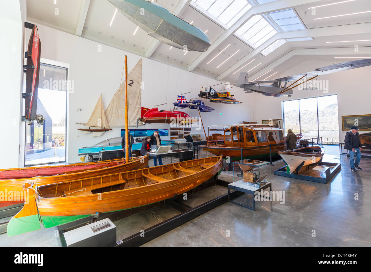 Windermere Jetty Museum Stock Photo Alamy