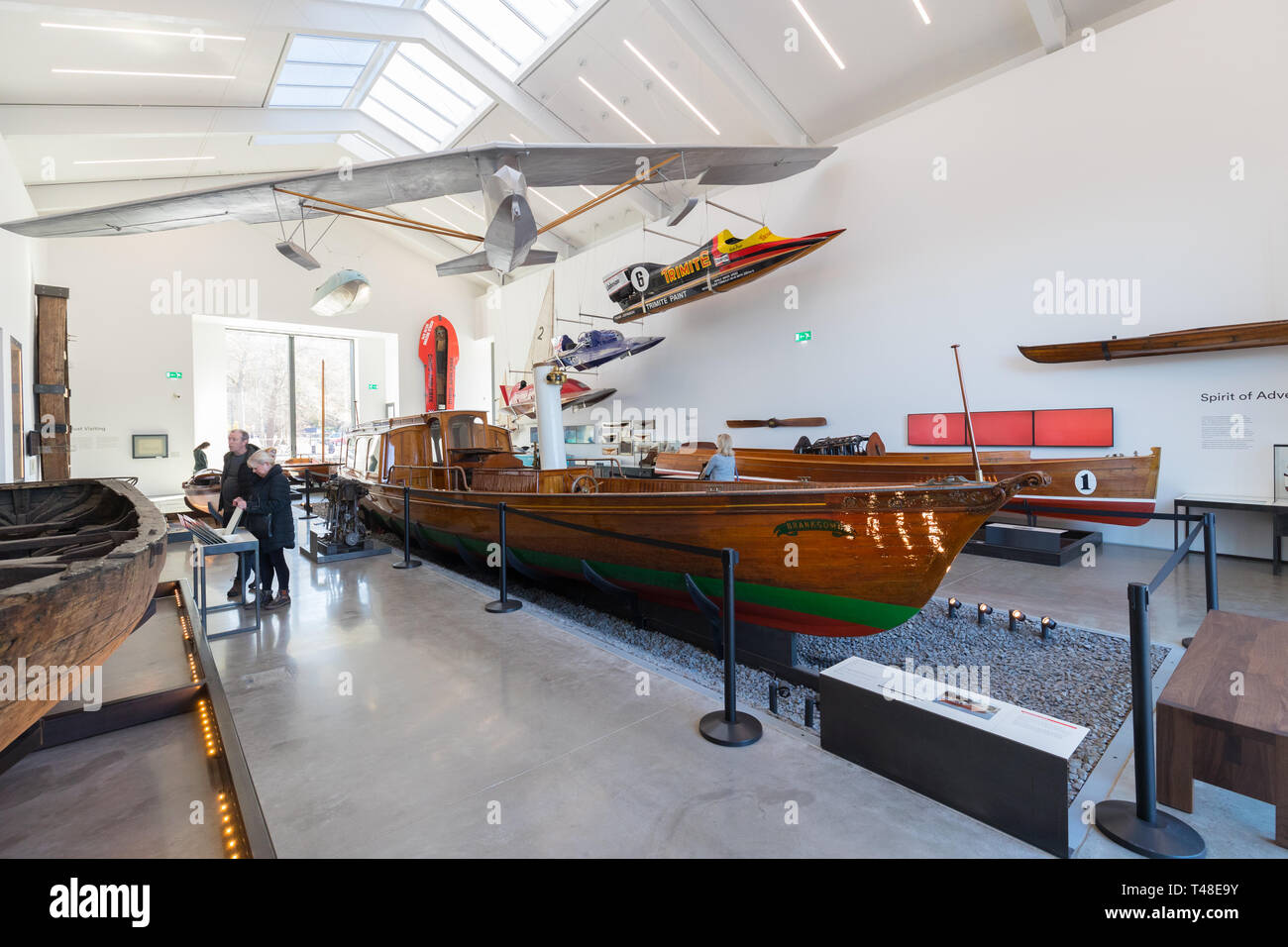 Windermere Jetty Museum Stock Photo Alamy