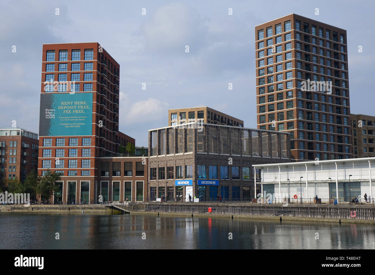 Canada Water, London Stock Photo Alamy