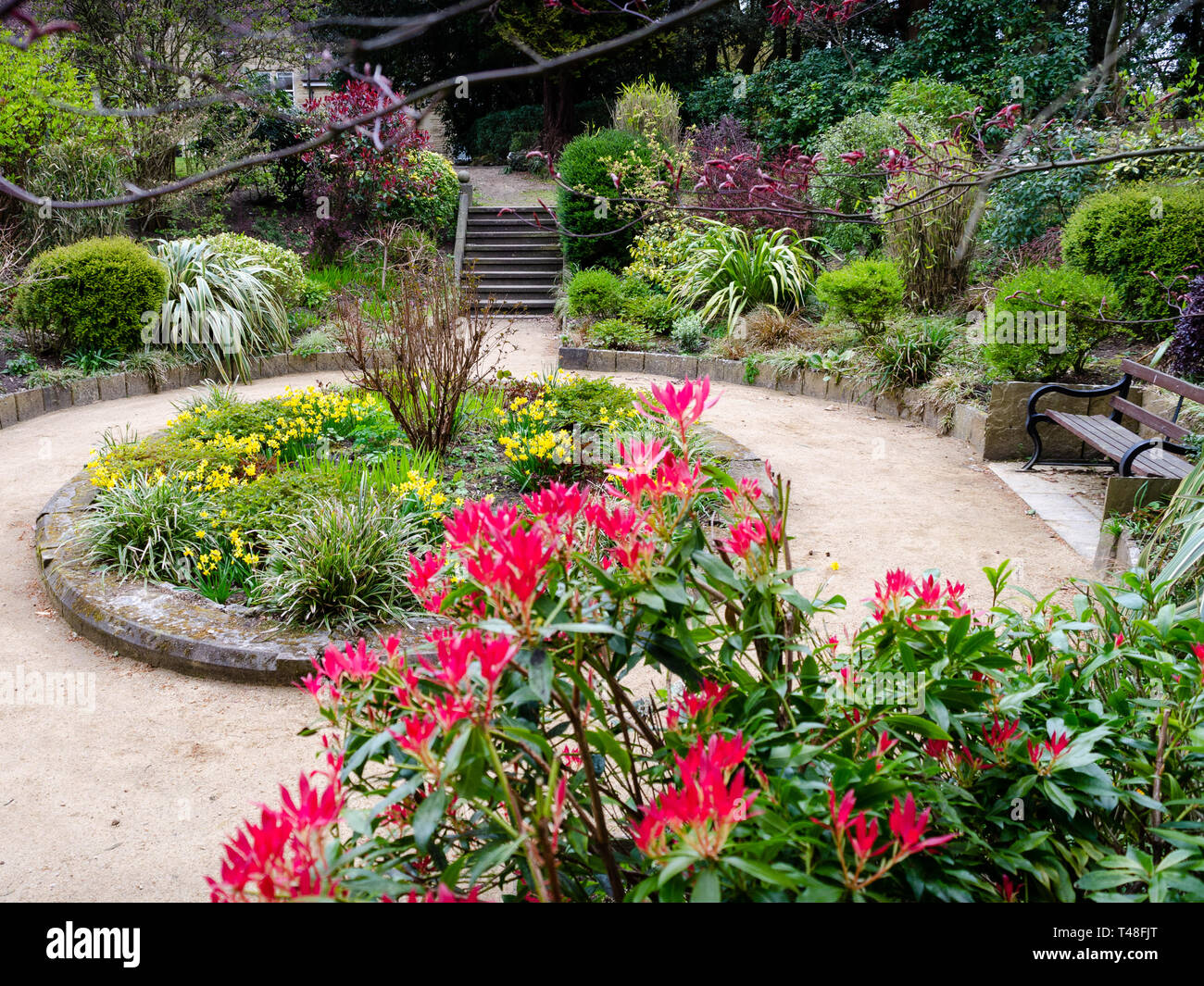 Denzell Gardens and House. Built by Robert Scott, this house in Bowden, Altrincham features an